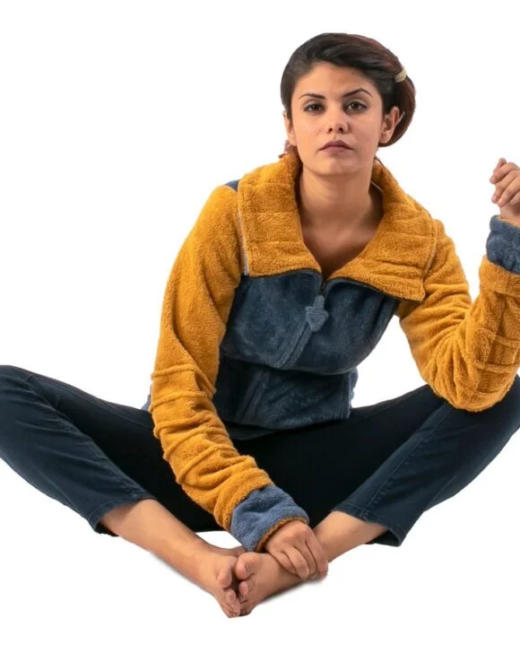 Art Nouveau 293- slow outerwear- Blue (1)