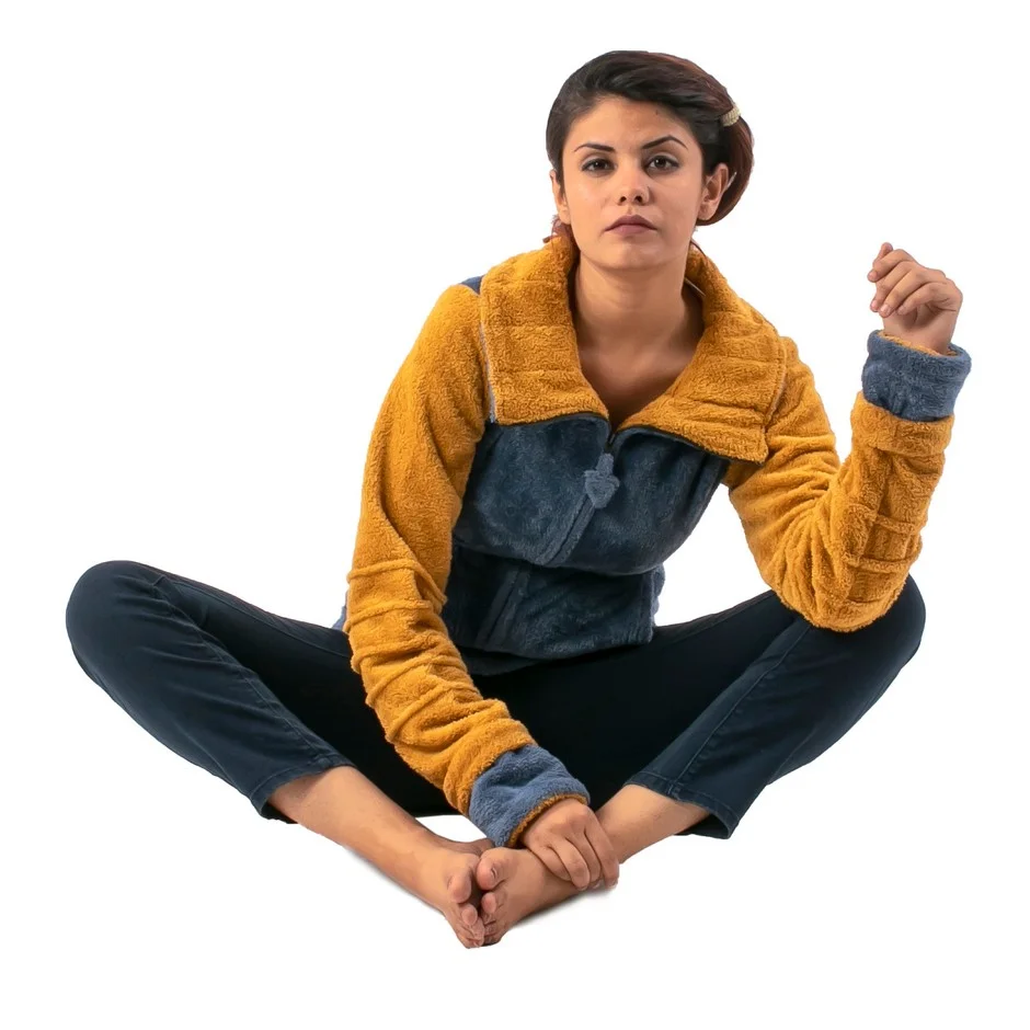 Art Nouveau 293- slow outerwear- Blue (1)