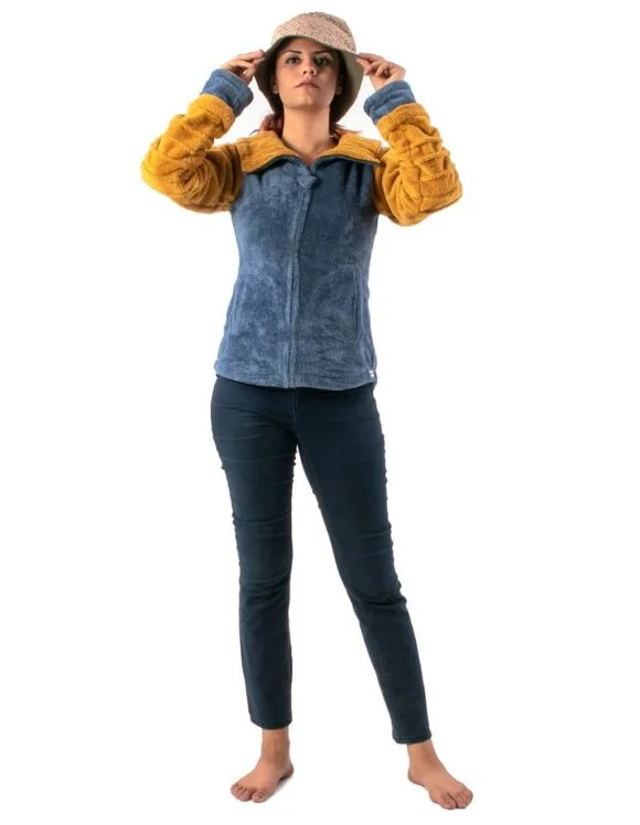 Art Nouveau 293- slow outerwear- Blue (2)