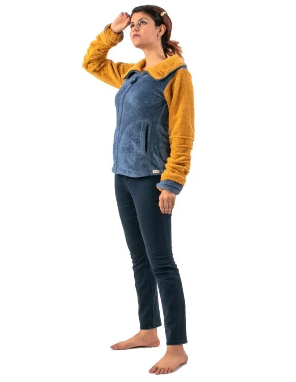 Art Nouveau 293- slow outerwear- Blue (4)