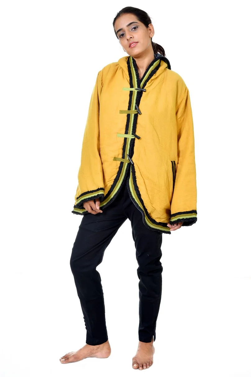 Art Nouveau 98- slow outerwear- Mustard (1)