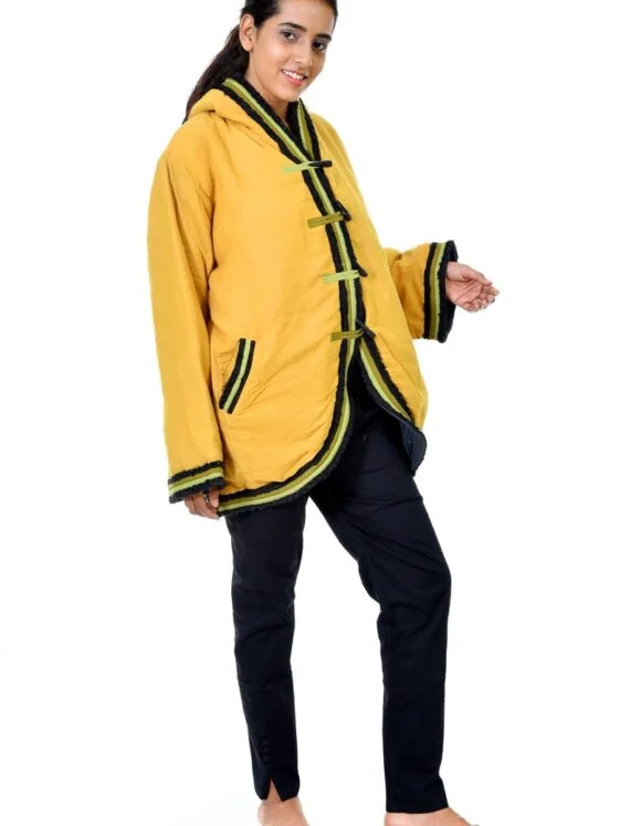 Art Nouveau 98- slow outerwear- Mustard (4)