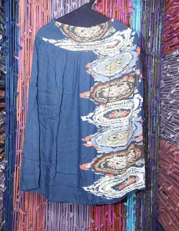 Art Nouveau Premium 340- Slow dress- Navy (6)