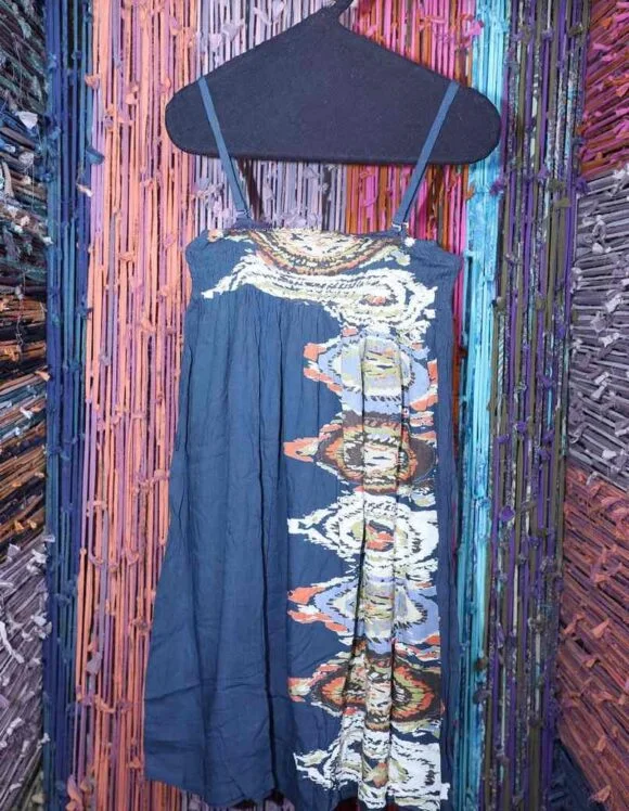 Art Nouveau Premium 340- Slow dress- Navy (7)