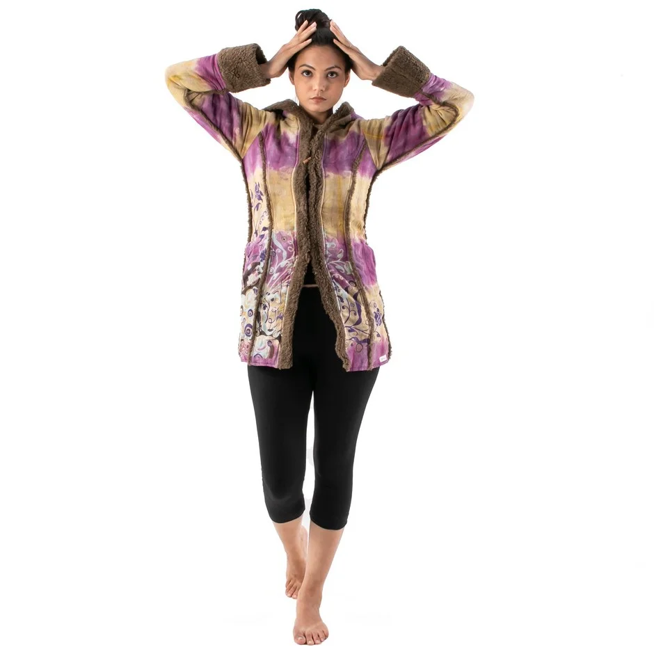 Art Nouveau Premium 391- slow outerwear- pink (1)