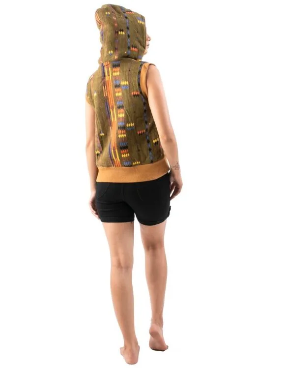 Art Nouveau Premium 395- slow outerwear- Khaki (5)