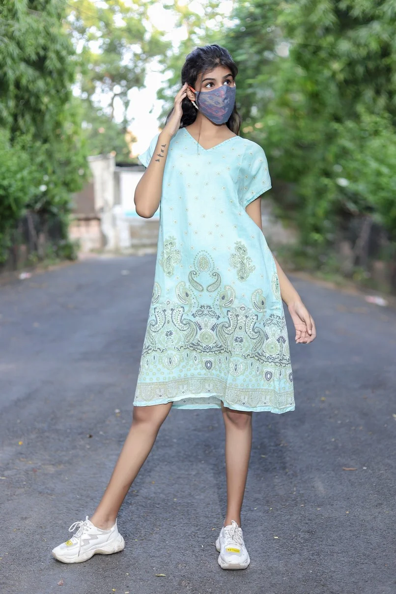 Ar Nouveau premium 888- slow masks- Blue (1)