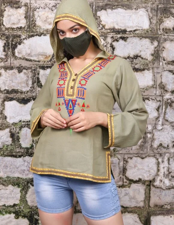 Art Nouveau Premium 471- slow masks- Khaki (1)