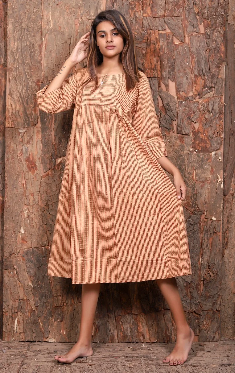 Art Nouveau Premium 765- slow dress- Beige (1)