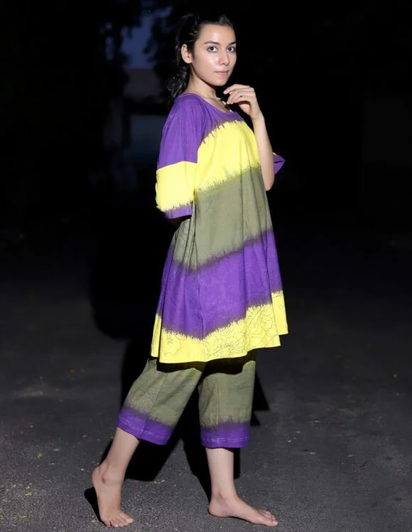 Art Nouveau Premium 896- slow sleepwear- Purple (3)