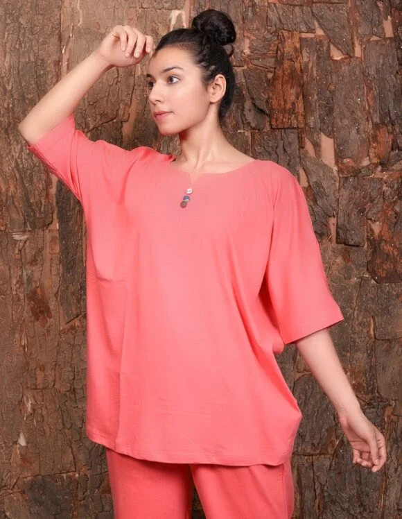 Art Nouveau Premium 910- slow sleepwear- Peach (3)