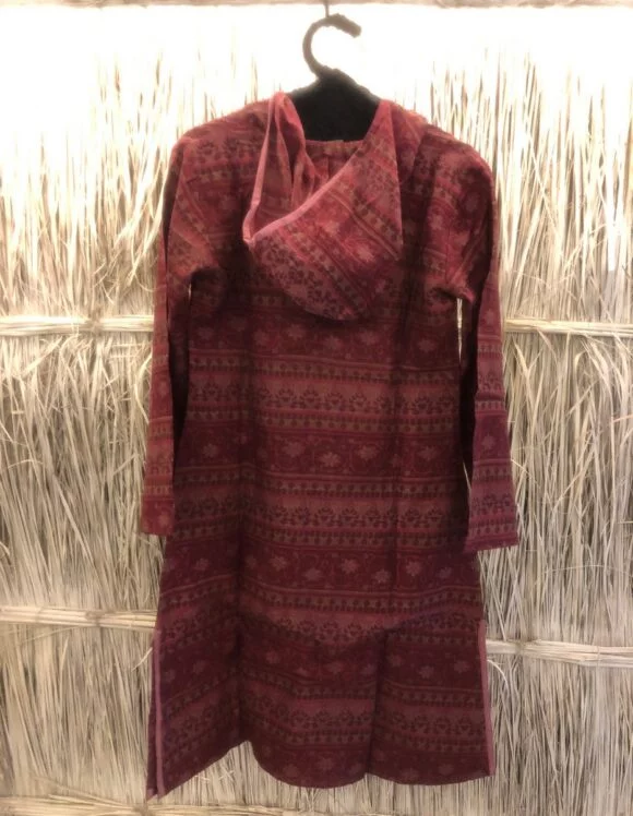 Art Nouveau Ecconomy 1363- slow dress- wine (2)