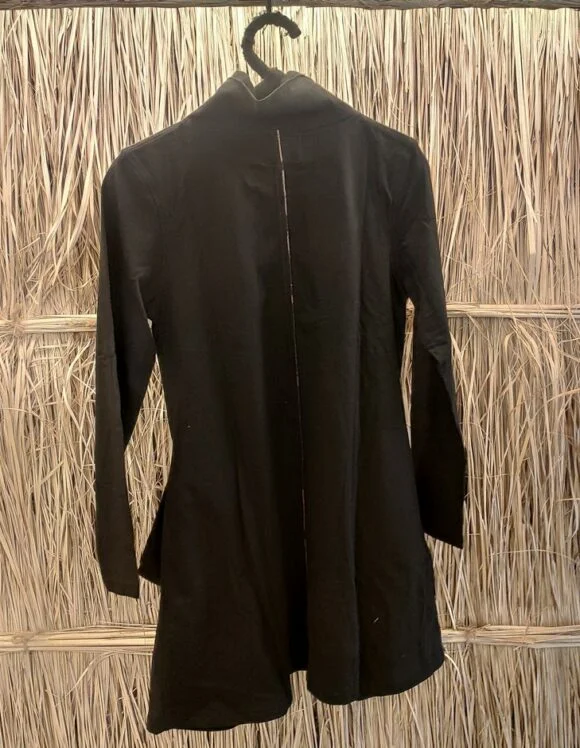 Art Nouveau 1409- slow outerwear- Black (2)