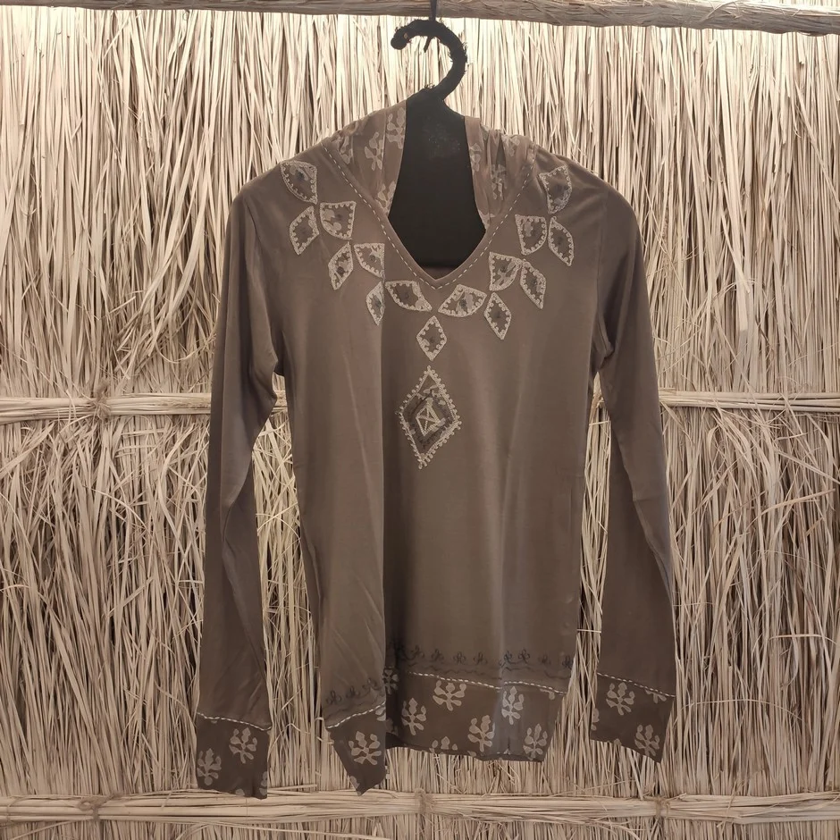 Art Nouveau Economy 1493- slow tunics- Grey (1)