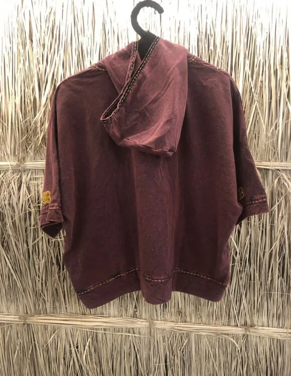 Art Nouveau Premium 1393- Slow outerwear- vintage plum (3)