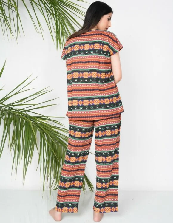 Art Nouveau Premium 1396- slow sleepwear- black (6)