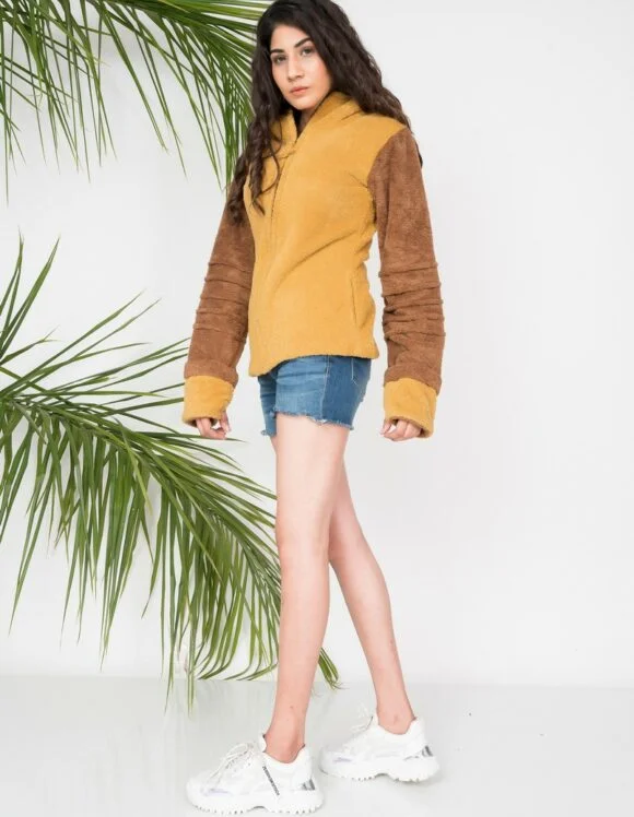 Art Nouveau Premium 1410- slow outerwear- Mustard (3)