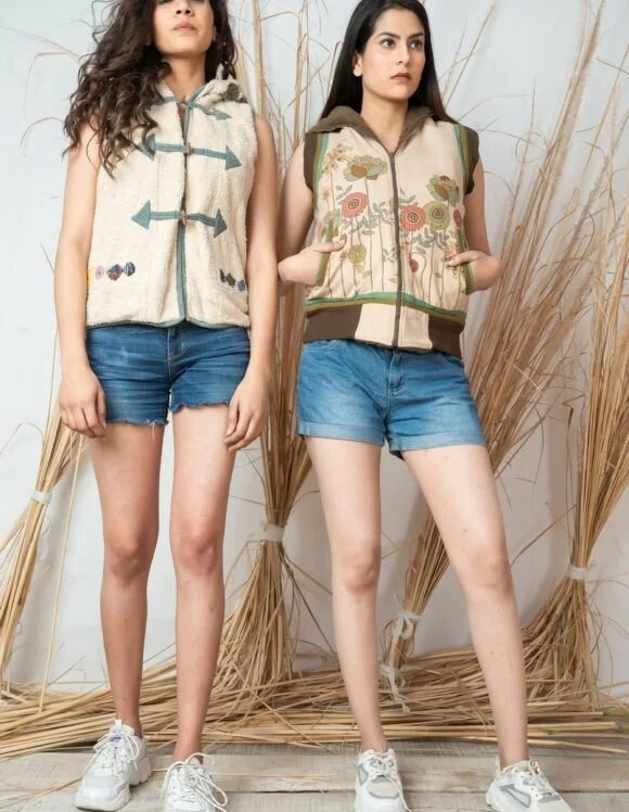 Art Nouveau Premium 1424- Slow outerwear- Ivory (5)