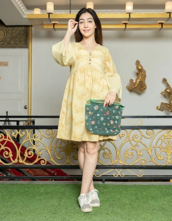 Art Nouveau Craft 1675- slow bags- Green (1)