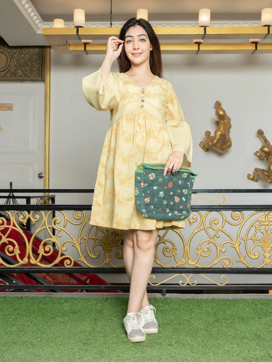 Art Nouveau Craft 1675- slow bags- Green (1)