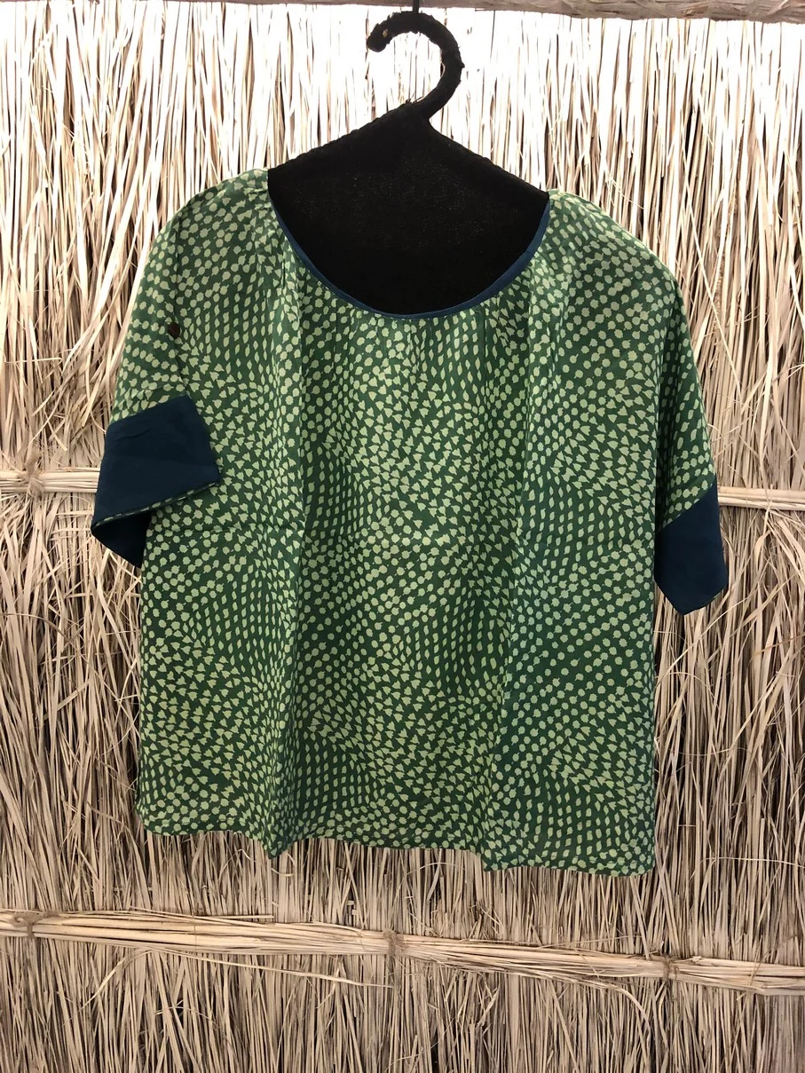 Art Nouveau Economy 1643- slow oversize- Green (1)