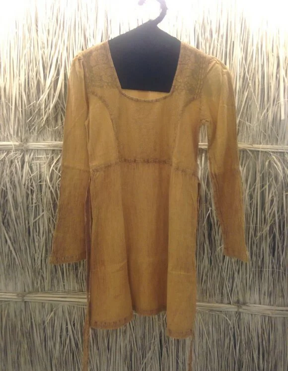 Art Nouveau Economy 1928-slow dress-vintage beige (1)