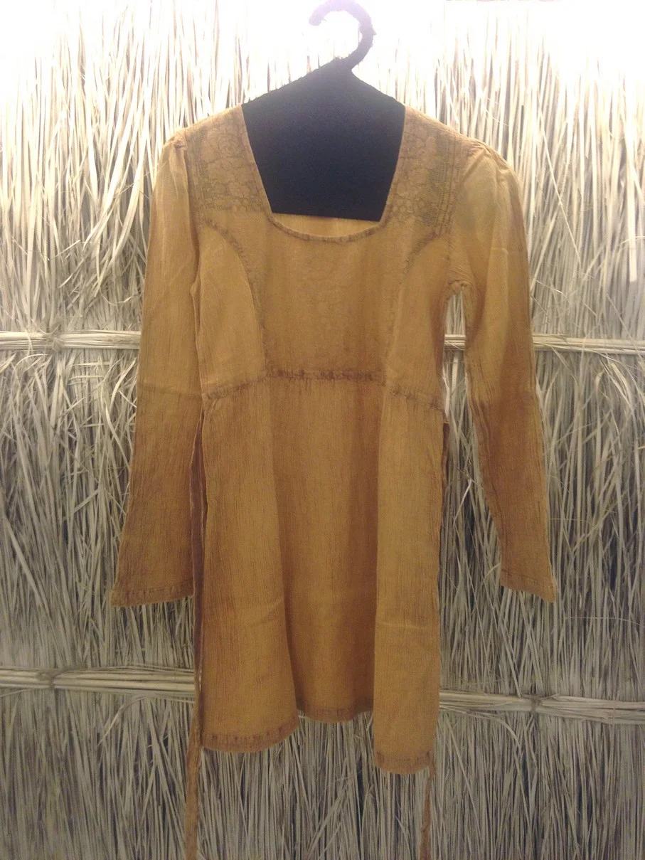 Art Nouveau Economy 1928-slow dress-vintage beige (1)