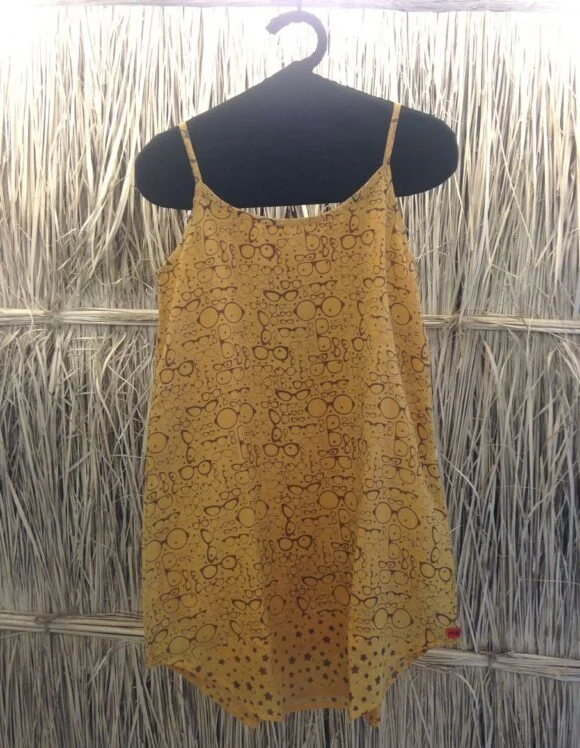Art Nouveau Economy 1936-slow dress-lt. orange (1)