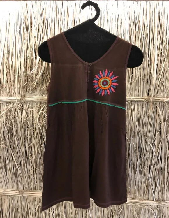 Art Nouveau Economy 2098- slow tunics- Vintage brown (1)