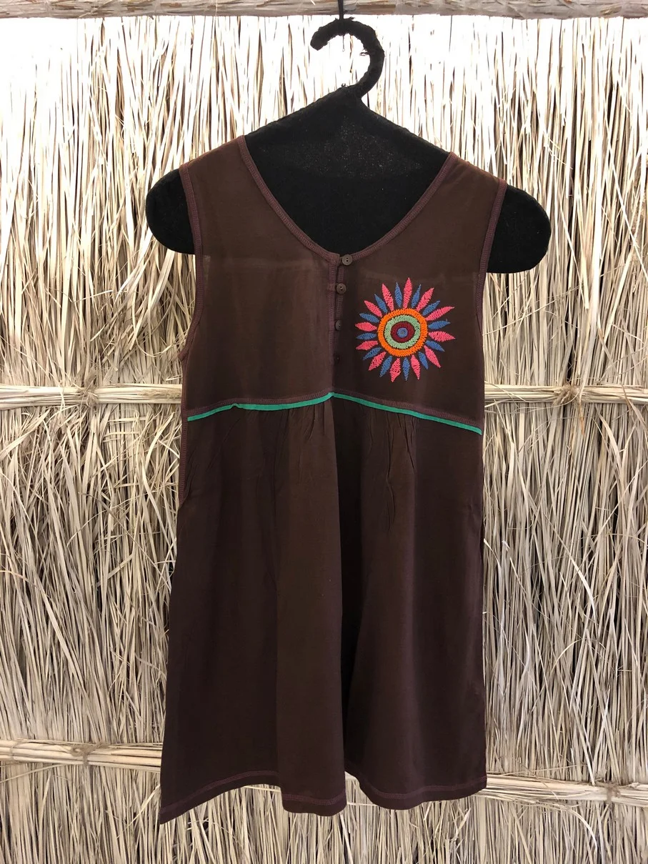 Art Nouveau Economy 2098- slow tunics- Vintage brown (1)