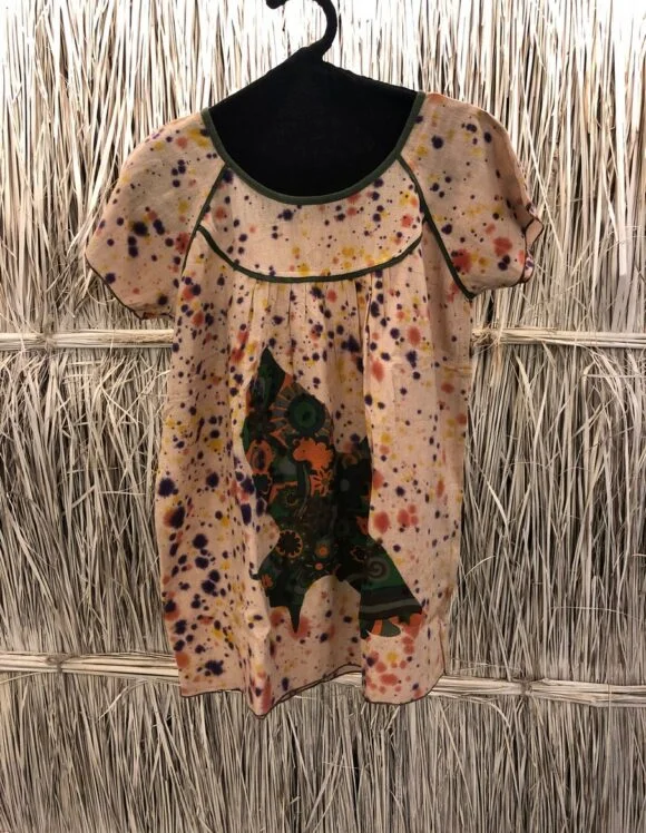 Art Nouveau Economy 2534- slow tunics- vintage cream 1