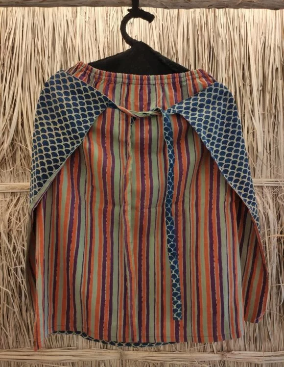 Art Nouveau 169- slow bottoms- vintage pastel orange (3)