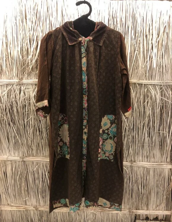 Art Nouveau 2480 slow dress- Vintage charcoal(1)