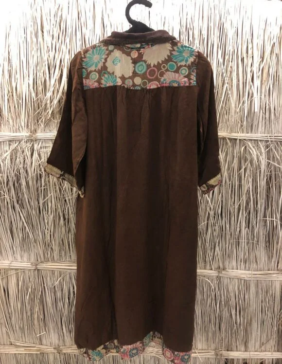 Art Nouveau 2480 slow dress- Vintage charcoal(2)