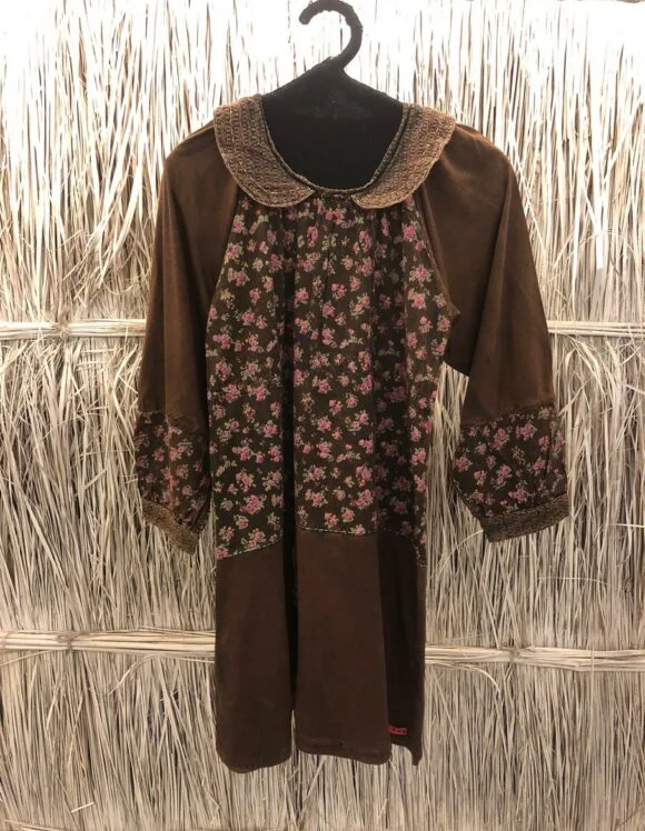 Art Nouveau 2503- slow dress- vintage black (1)