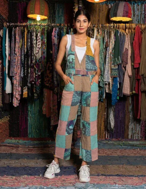 Art Nouveau 2815- slow jumpsuits- vintage pastel beige (4)