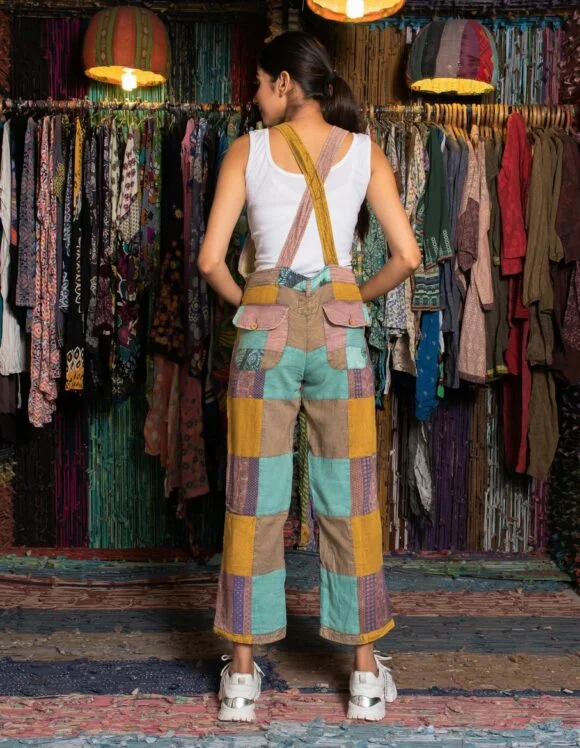 Art Nouveau 2815- slow jumpsuits- vintage pastel beige (5)