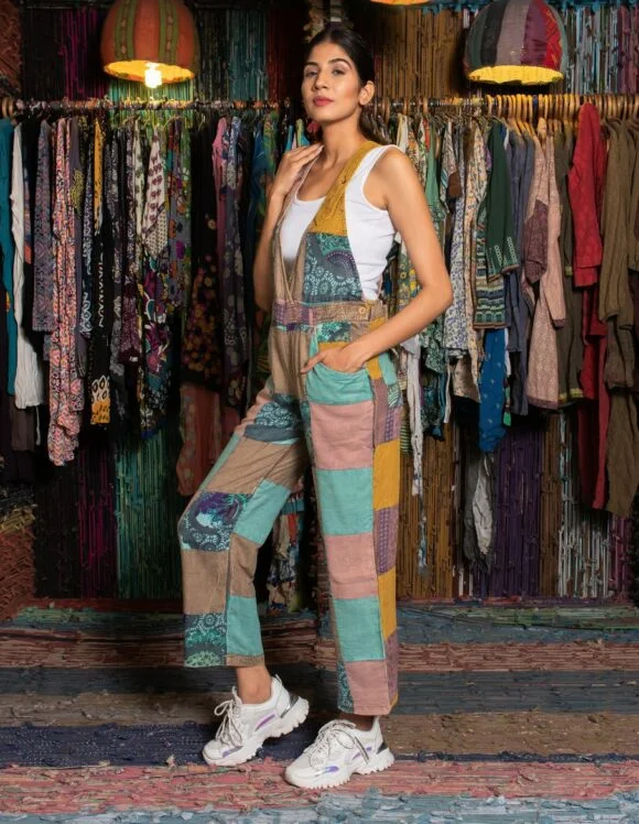 Art Nouveau 2815- slow jumpsuits- vintage pastel beige (8)