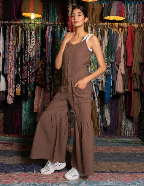 Art Nouveau Premium 2830- slow jumpsuits- brown (3)