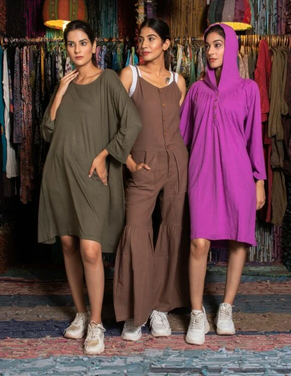 Art Nouveau Premium 2830- slow jumpsuits- brown (7)