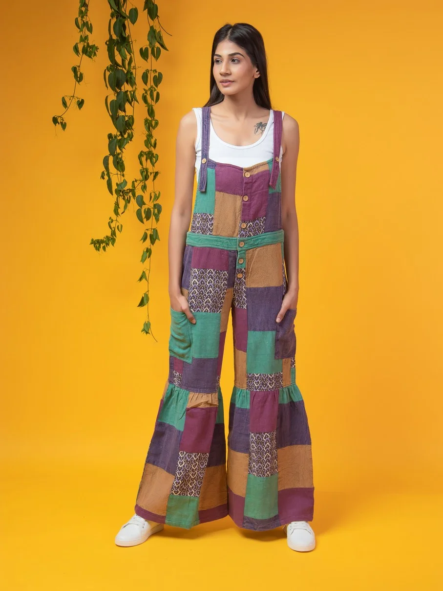 Art Nouveau 2940- slow jumpsuits- vintage wine (1)