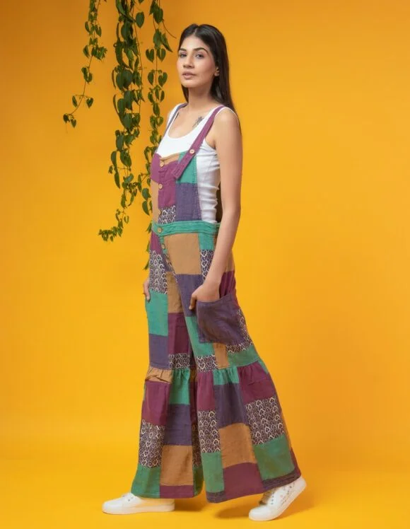 Art Nouveau 2940- slow jumpsuits- vintage wine (2) - Copy