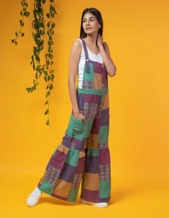 Art Nouveau 2940- slow jumpsuits- vintage wine (3) - Copy