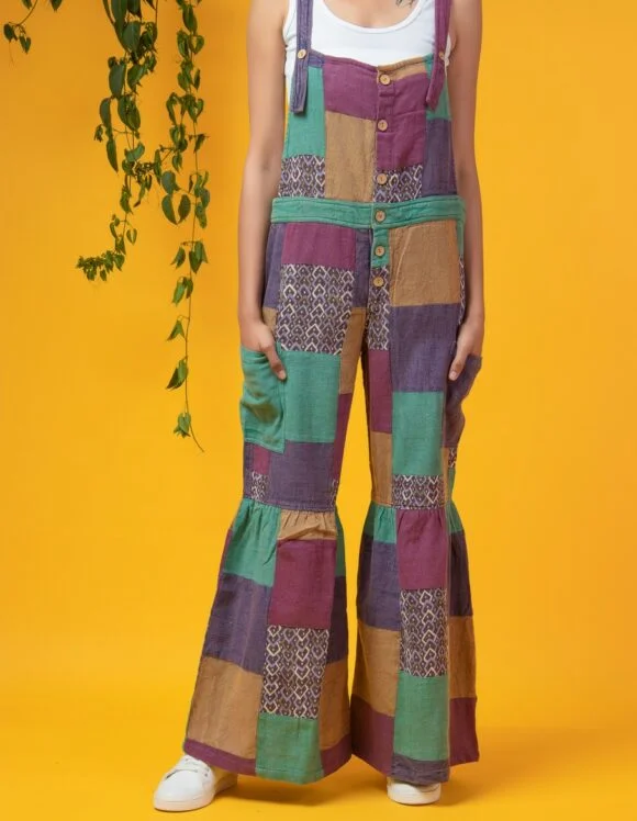 Art Nouveau 2940- slow jumpsuits- vintage wine (5)