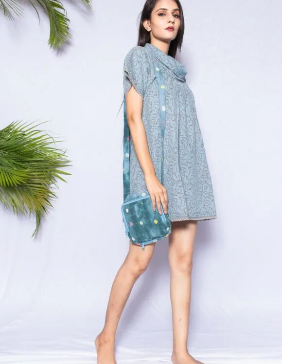 Art Nouveau Craft 2329- slow bags- vintage turquoise (1)