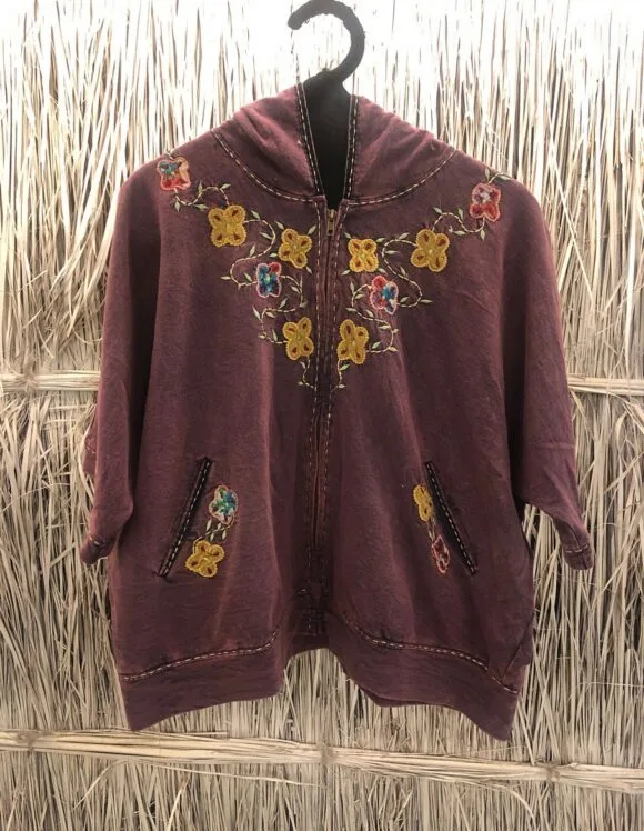 Art Nouveau Premium 1393- Slow outerwear- vintage plum (1)