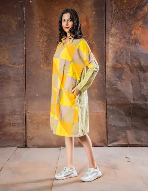 Art Nouveau Premium 3091- slow dress- Spring Lemon (2)