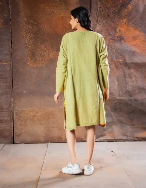 Art Nouveau Premium 3091- slow dress- Spring Lemon (3)