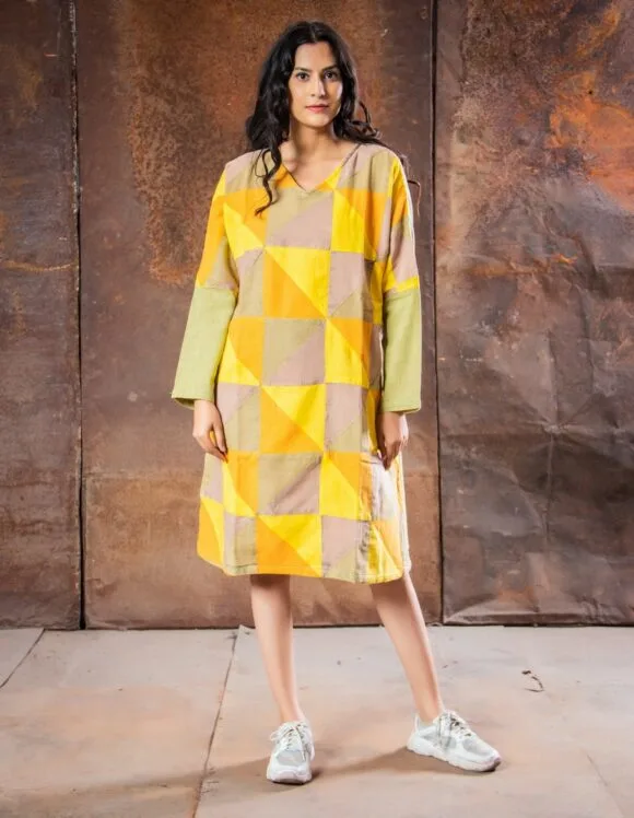 Art Nouveau Premium 3091- slow dress- Spring Lemon (4)