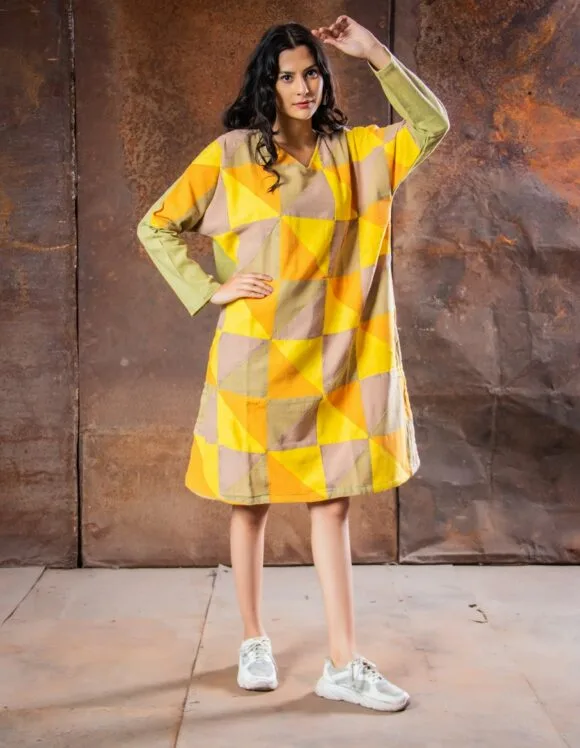 Art Nouveau Premium 3091- slow dress- Spring Lemon (5)